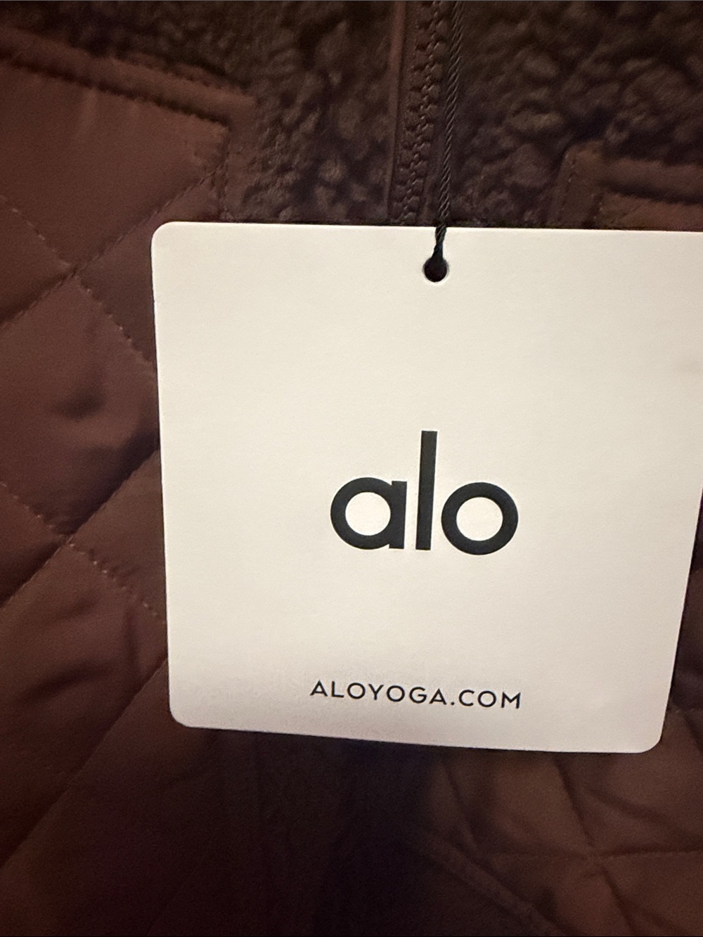 NWT Brand new Alo Yoga Sherpa Edge Bomber SIZE MEDIUM - Picture 9 of 11